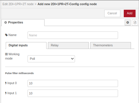 2DI1PR2T node config